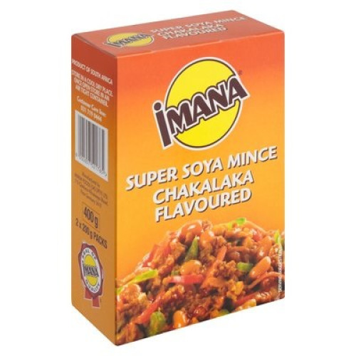 IMANA SOYA MINCE 4X5X400G CHAKALAKA